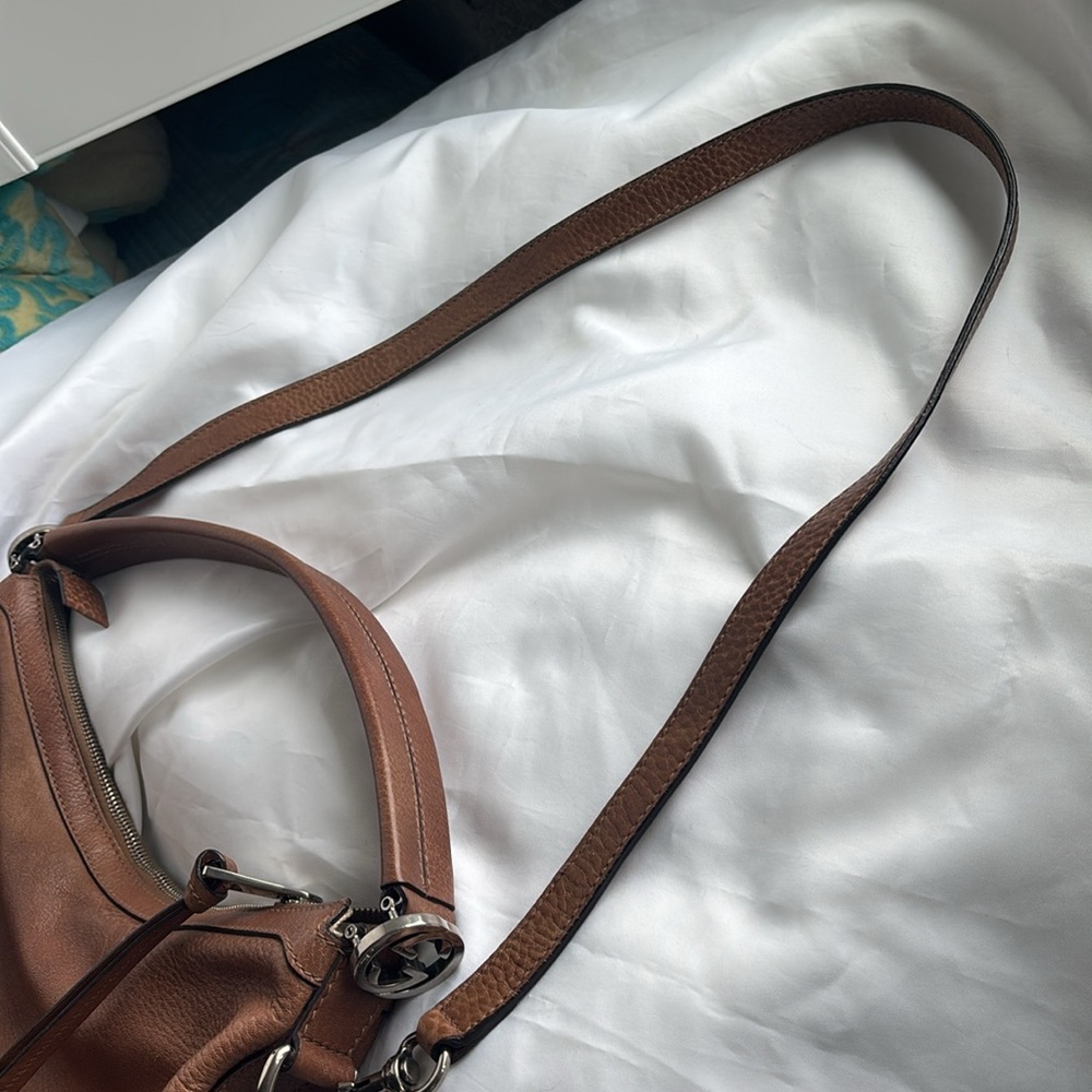 Gucci Tan Leather Hobo Bag - Picture 13 of 16